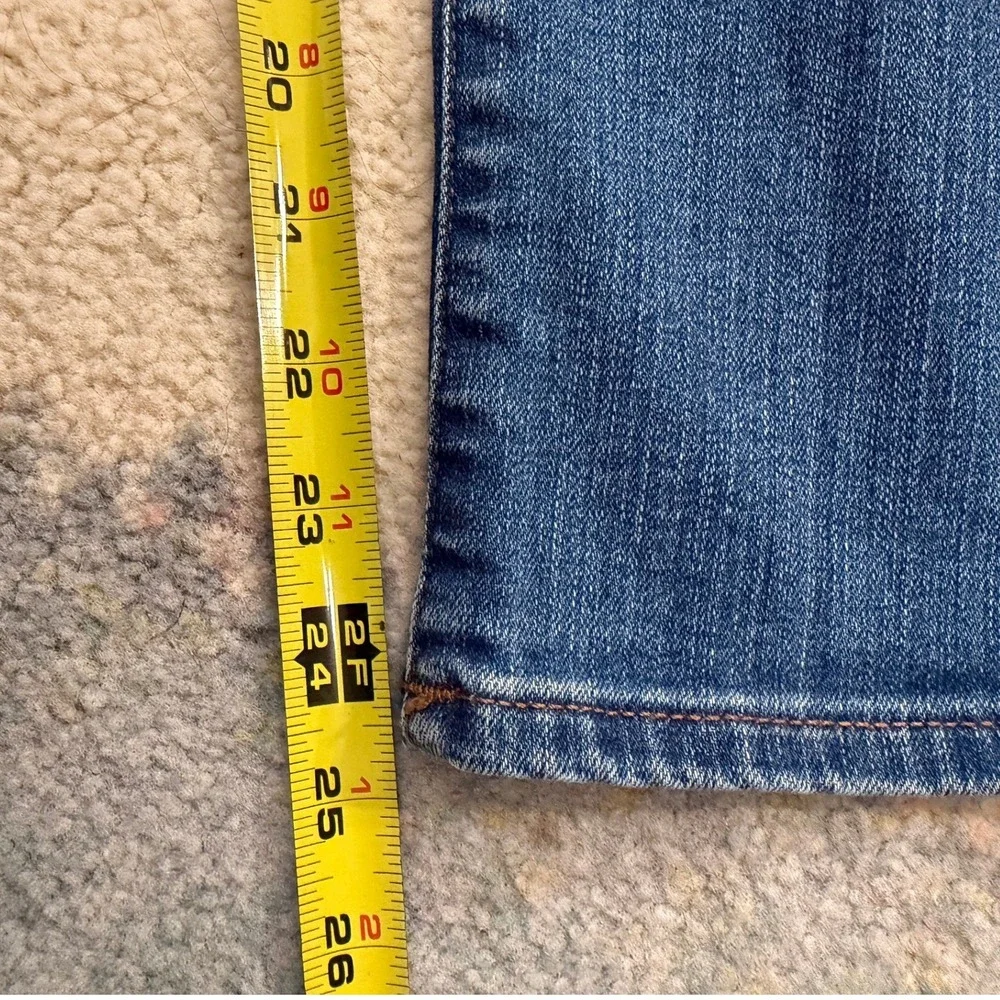 J Crew Vintage Cropped Denim Straight Leg Jeans Medium Wash Size 30 NWT Classic - Picture 9 of 13